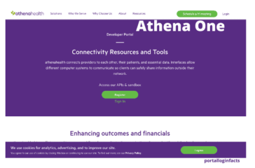 Athena One login page